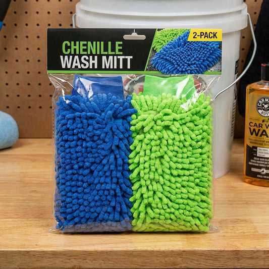 Chenille Wash Mitt (2-Pack)
