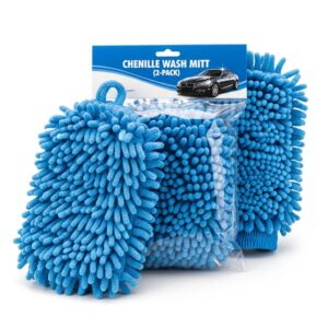 Chenille Wash Mitt (2-Pack)